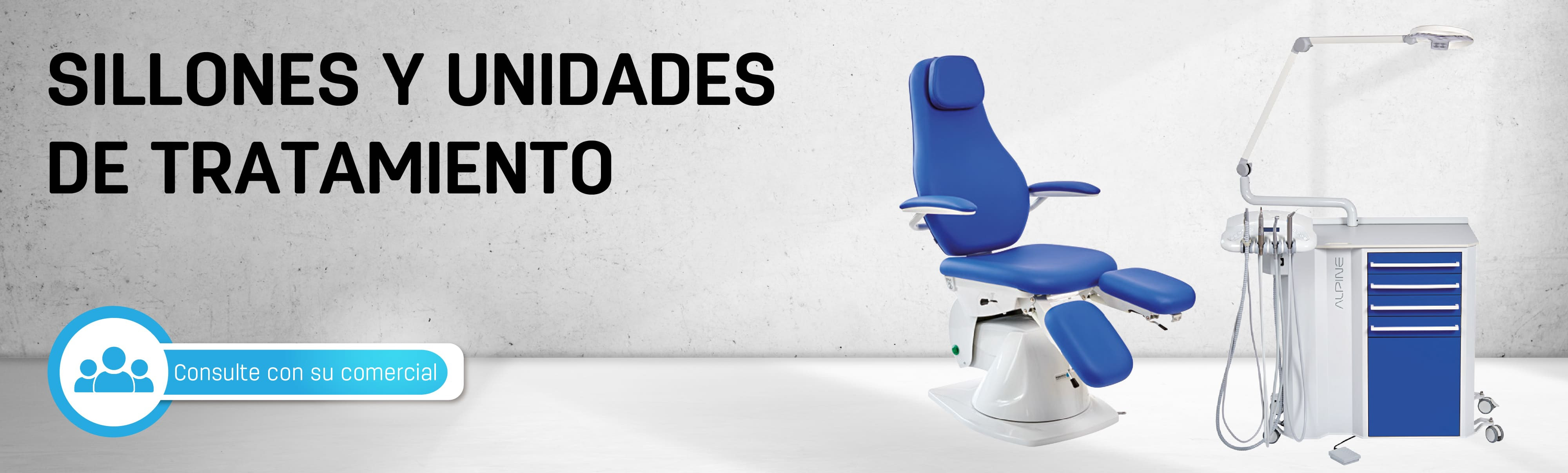 Sillones Podiatech y unidades de tratamiento para tu clinica